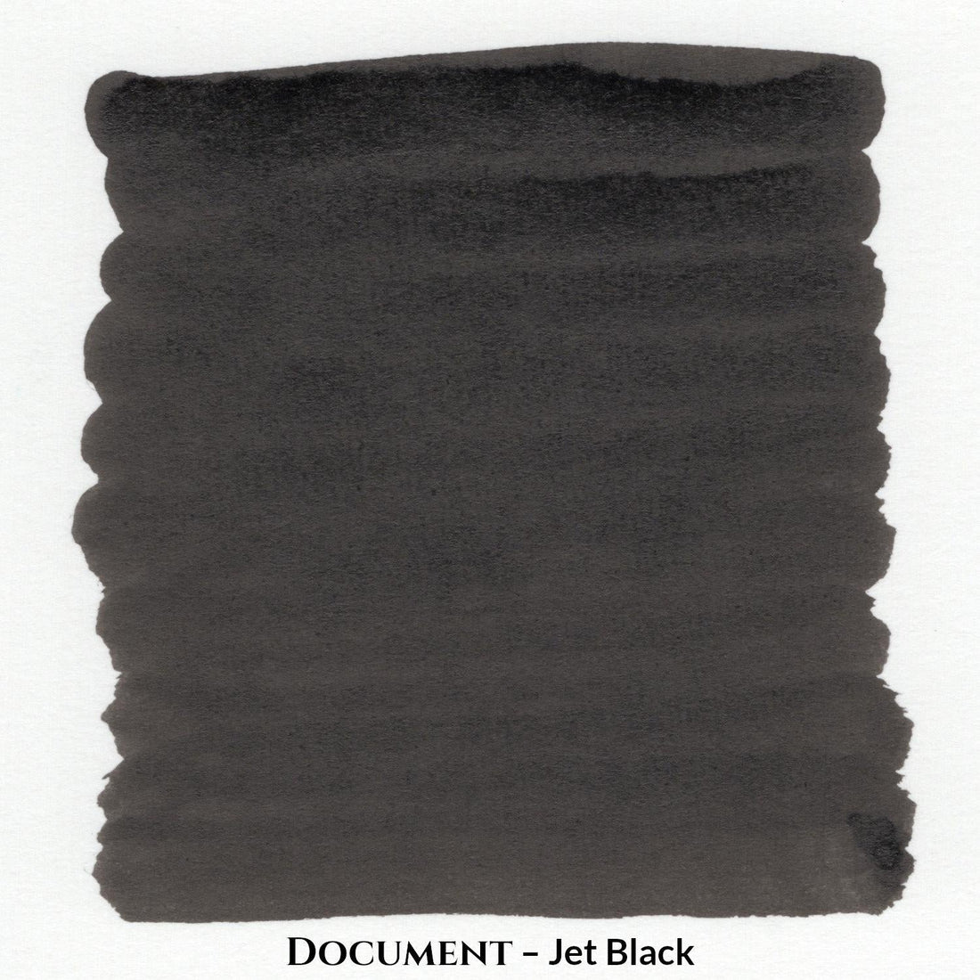 Black water resistant pigment fountain pen ink