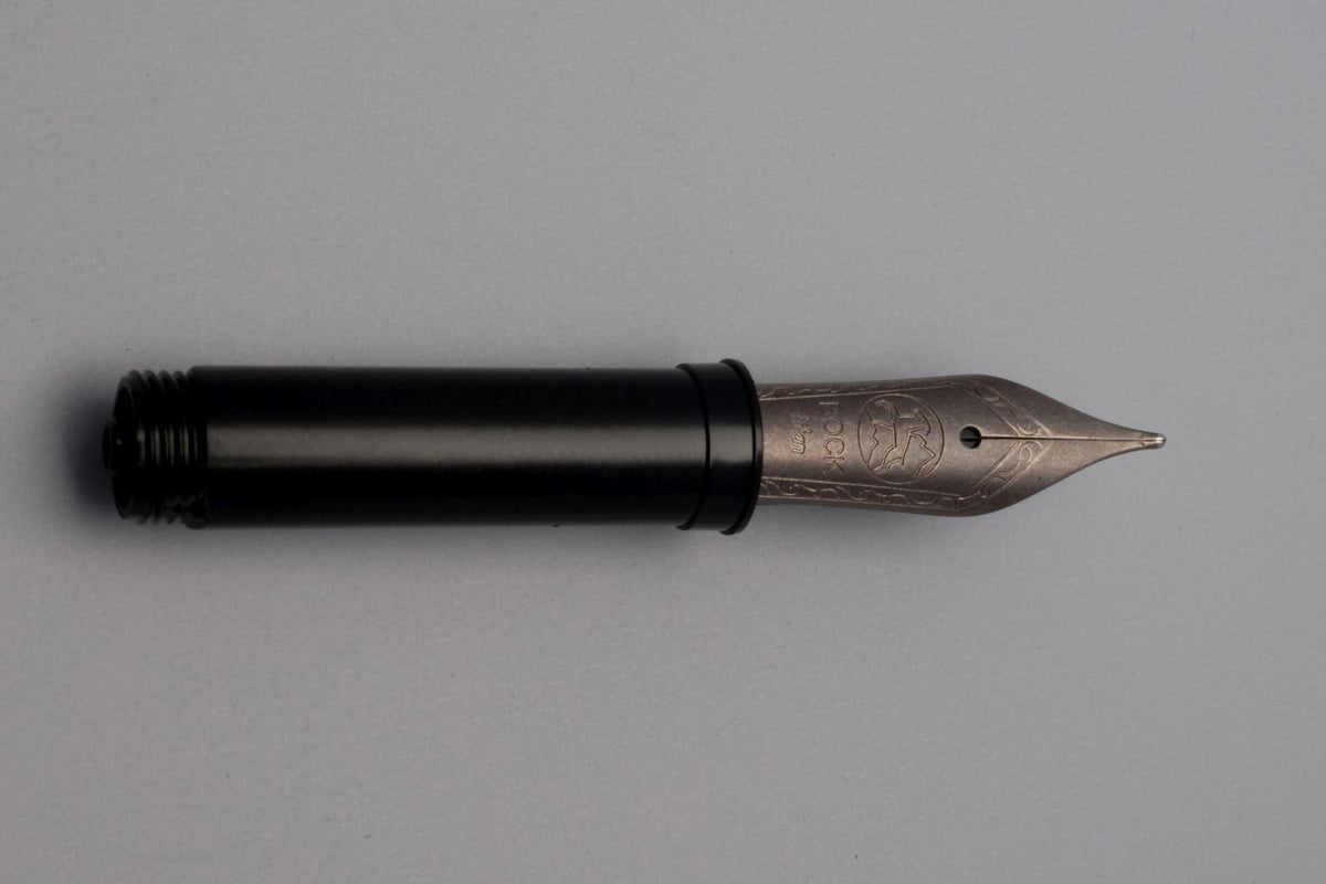 A Bock 180 fountain pen nib unit with titanium nib.