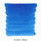 Inkforge Classic Marina aquatic blue fountain pen ink in a 60 ml bottle
