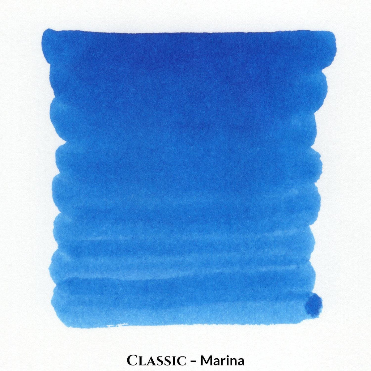 Inkforge Classic Marina aquatic blue fountain pen ink in a 60 ml bottle