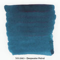 Inkforge Studio Deepwater Petrol dark teal fountain pen ink in a 30 ml bottle