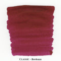 Inkforge Classic Bordeaux wine-red fountain pen ink in a 60 ml bottle