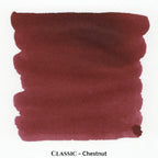 Inkforge Classic Chestnut warm brown fountain pen ink in a 60 ml bottle