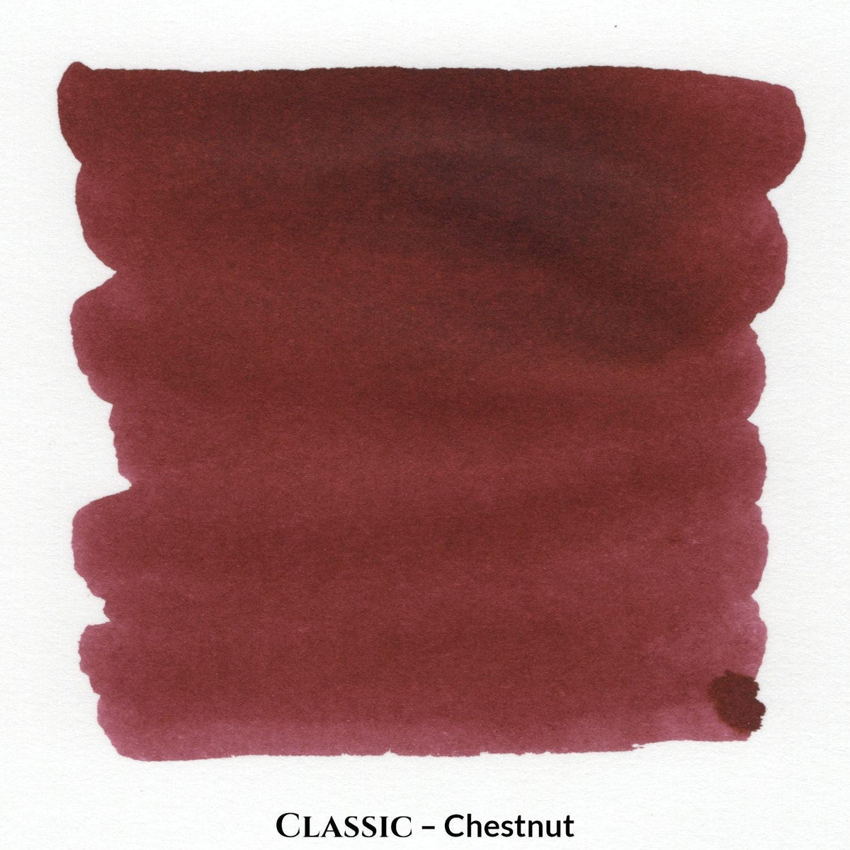 Inkforge Classic Chestnut warm brown fountain pen ink in a 60 ml bottle