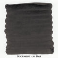 Inkforge Document Jet Black water-resistant pigment fountain pen ink in a 30 ml bottle