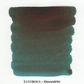 Inkforge Lustrous Alexandrite teal fountain pen ink with fuchsia sheen in a 30 ml bottle
