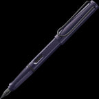 Close-up of the textured body and ink window on a LAMY Safari 2026 fountain pen