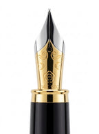 Detail view of the Hero Doctor fountain pen and its 1994 commemorative markings