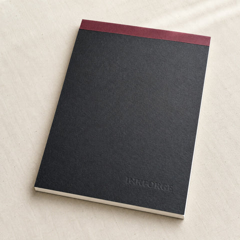 Inkforge Halo A5 writing pad with 80 sheets of fountain-pen-friendly Halo 66 paper