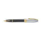 Sheaffer Legacy Heritage black, chrome, and gold fountain pen - additional view 3