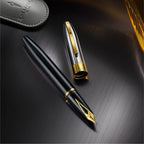 Sheaffer Legacy Heritage black, chrome, and gold fountain pen - additional view 4
